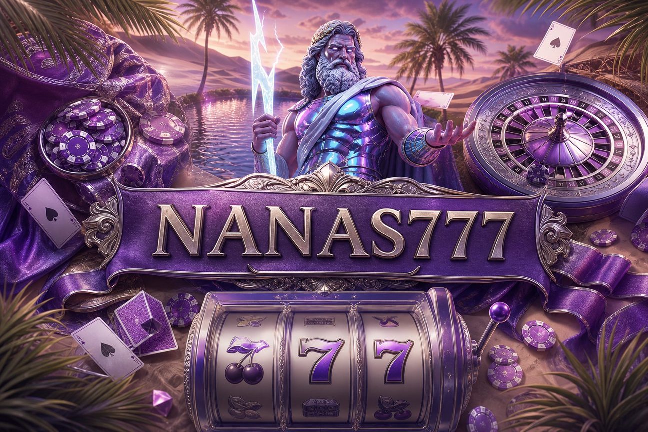 Banner ajakan daftar gratis dan dapat koin di NANAS777